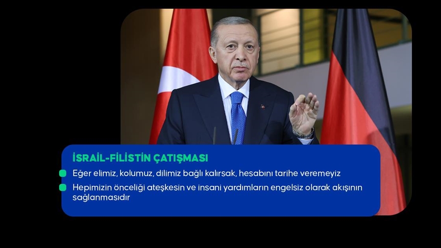 Cumhurbaşkanı Erdoğan: Bizim İsrail’e borcumuz yok, ama borçlu olanlar rahat konuşamıyor