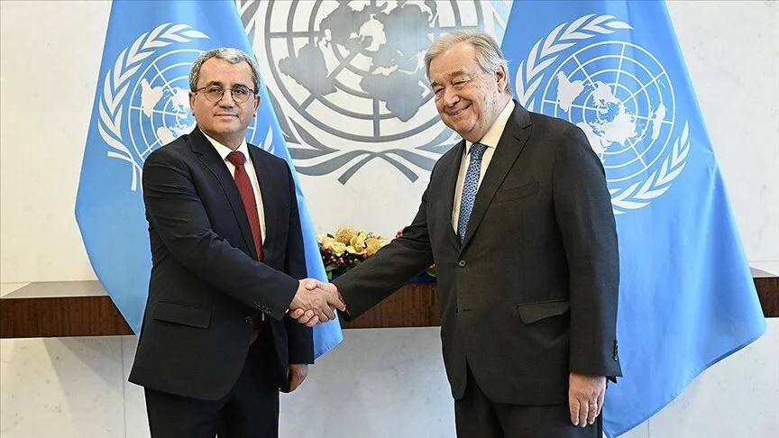 Türkiye’nin BM Daimi Temsilcisi Yıldız, Guterres’e atama mektubunu takdim etti